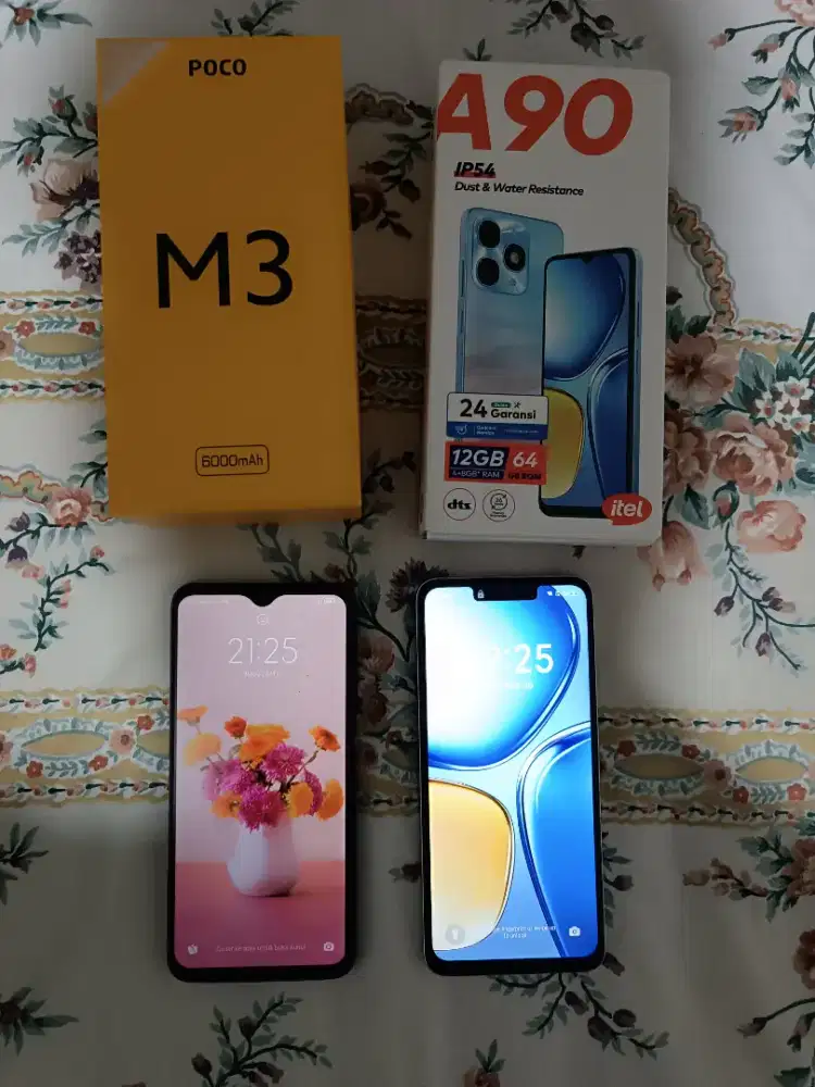 2 buah HP MULUS Siap Pakai