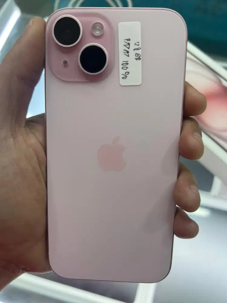 Iphone 15 128 bli bli garansi panjang agustus 2026 mulus perfect