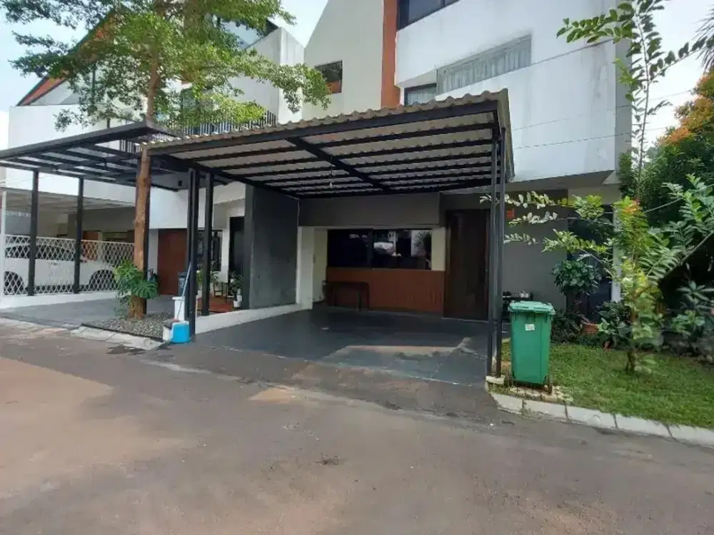 Dijual Rumah Bagus 2 Lti, Hook dalam Cluster di  Rempoa, Dekat Lebak Bulus, Jak-Sel