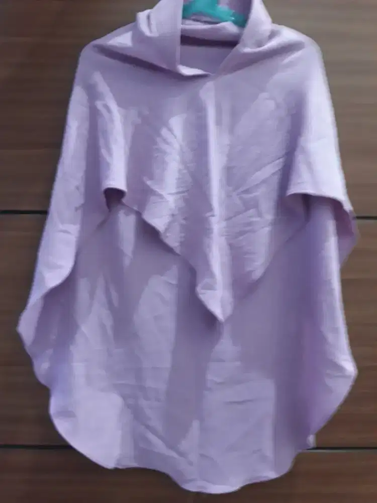 Kerudung dewasa warna ungu