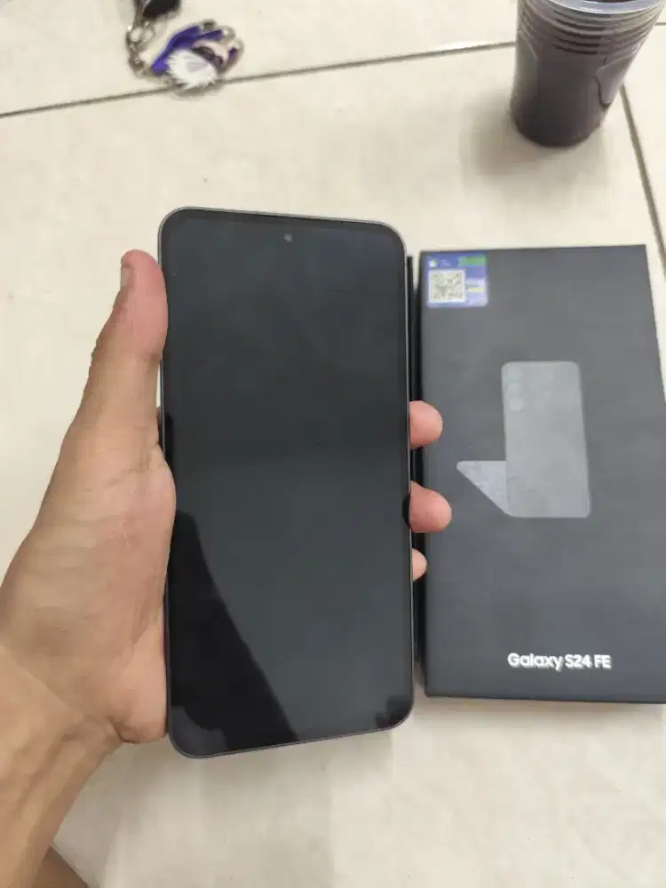SAMSUNG S24 FE RAM 8/256 FULLSET MULUS SEIN