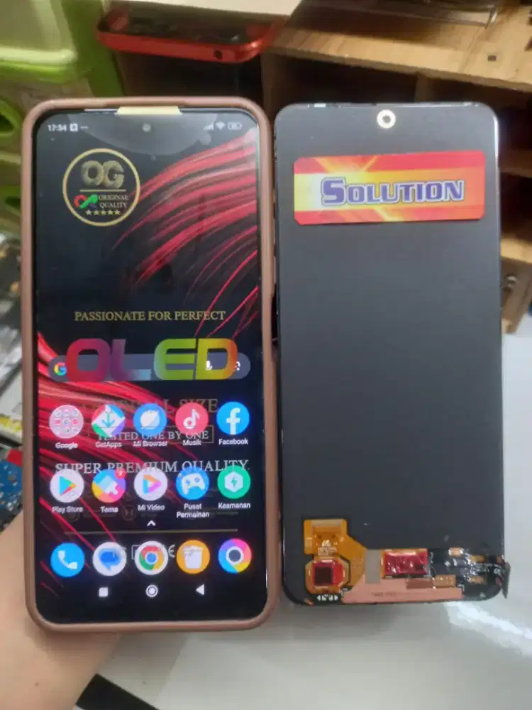 LCD TOUCHSCREEN POCO X5 5G /REDMI NOTE 12 4G / 5G ORI OLED + PASANG