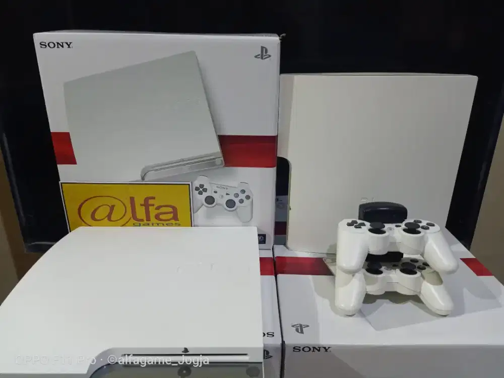 PS3 SLIM WARNA PUTIH