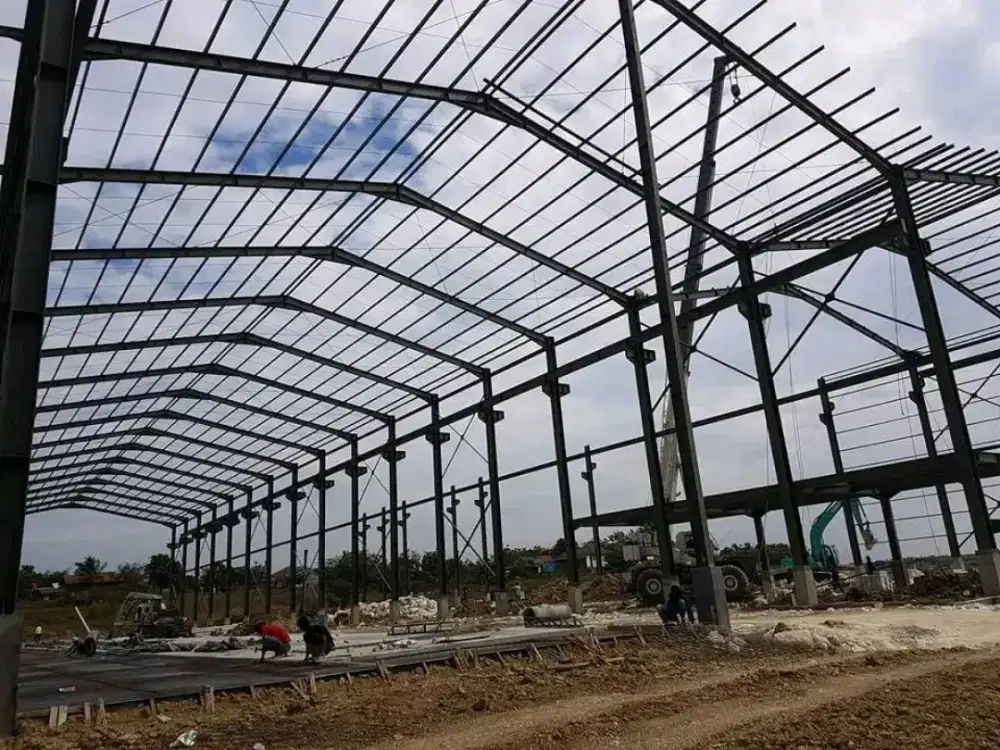 Tukang las kanopi bikin pabrik,gudang dll