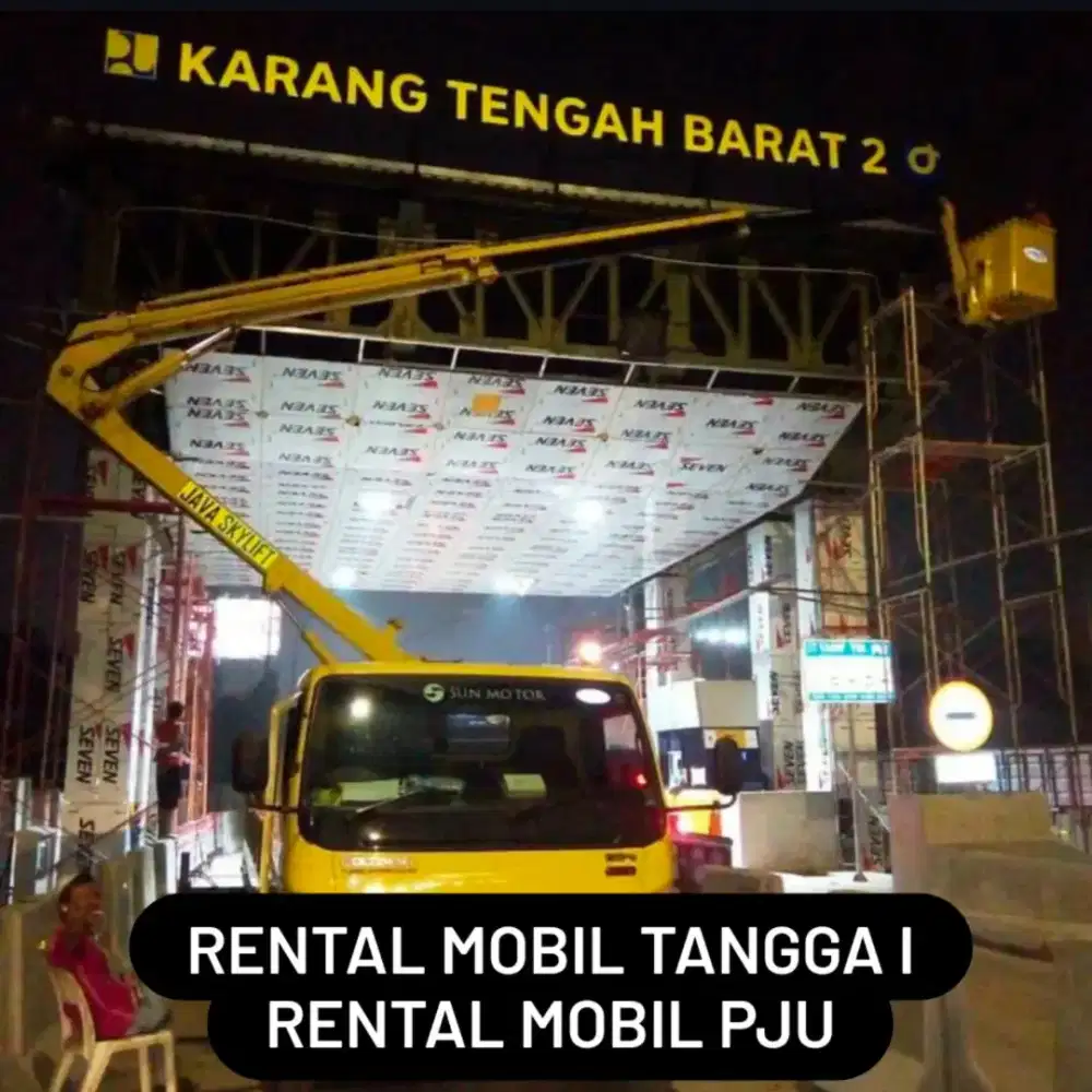 Rental mobil skylift