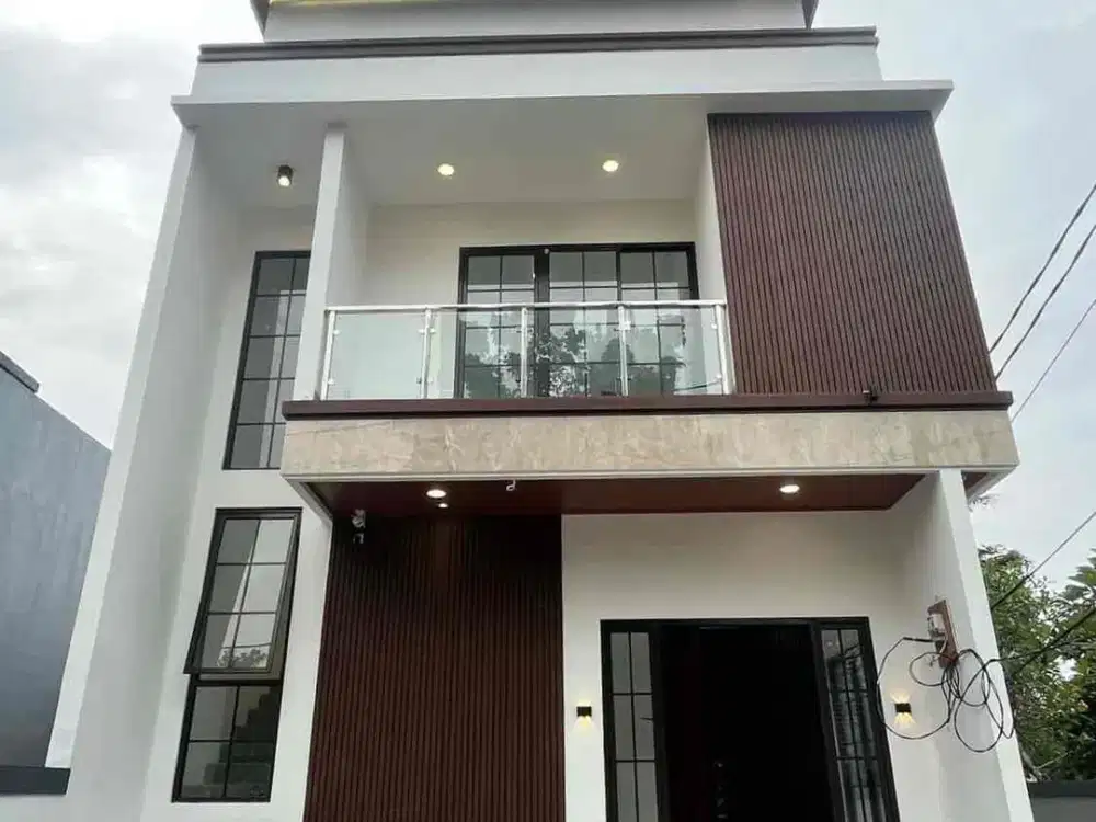 Rumah baru Hoek Cluster Kiwi Bintaro jaya