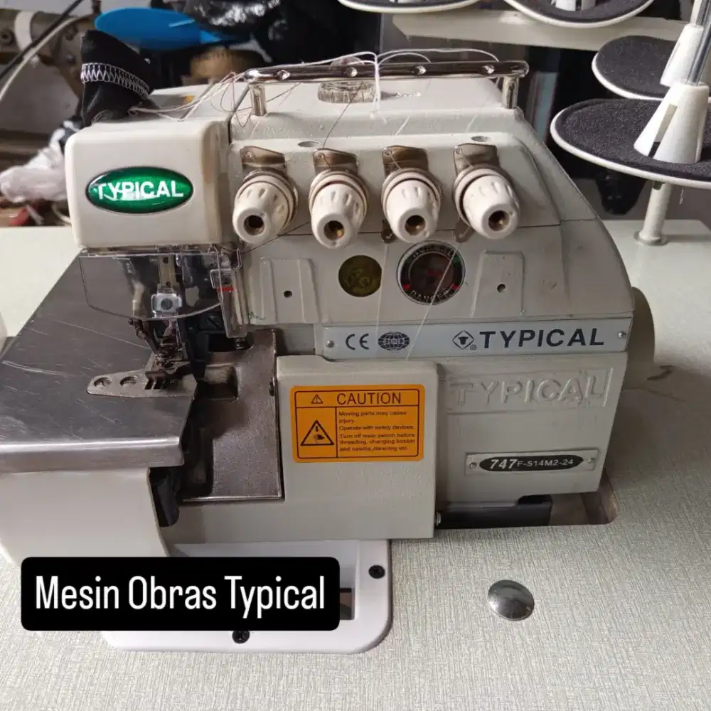 Mesin Obras Typical benang 4
