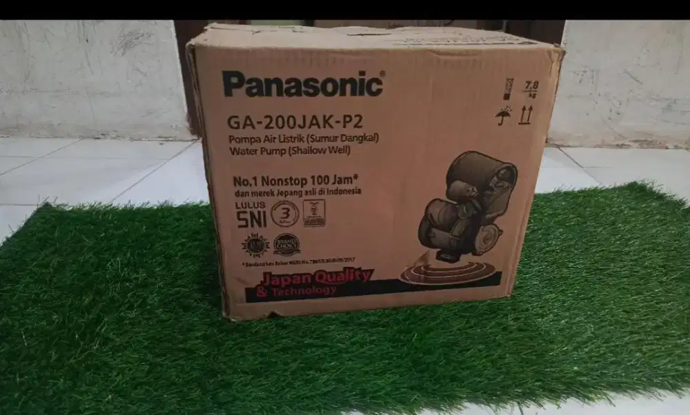 Pompa air panasonic otomatis