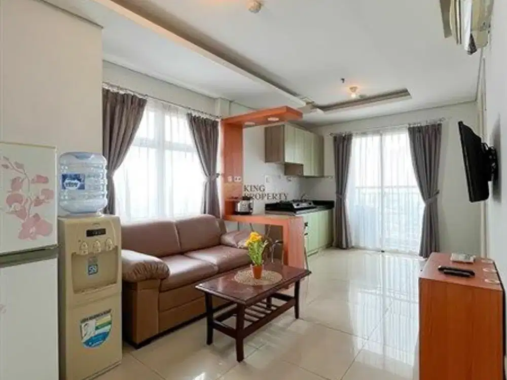 Strategis Sewa 2BR Furnished Bagus Posisi Hook di Madison Park Dgn Fasilitas Kolam Renang, Sky Garden Dekat Mall Central Park, Taman Anggrek & Tol