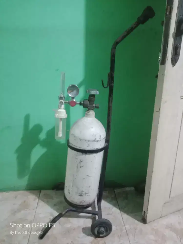Tabung Oksigen 3 kg lengkap