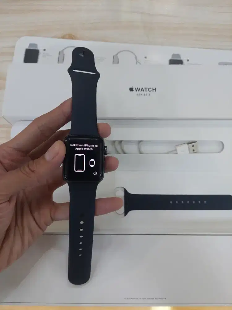 Apple Watch Series 3 38mm Second Resmi ibox Mulus