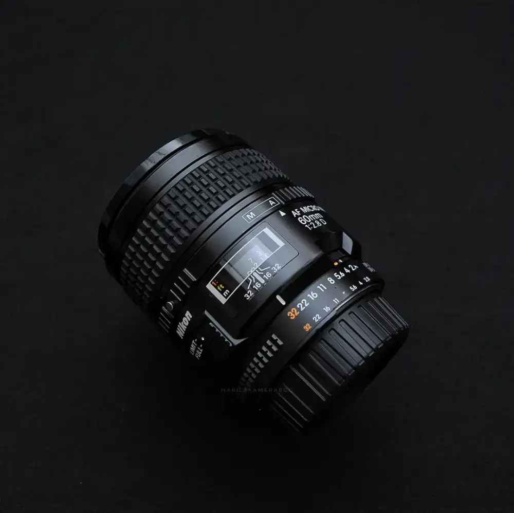 AF MICRO NIKKOR 60MM F2.8D LENSA FIX MAKRO NIKON 60MM F2.8 AFD