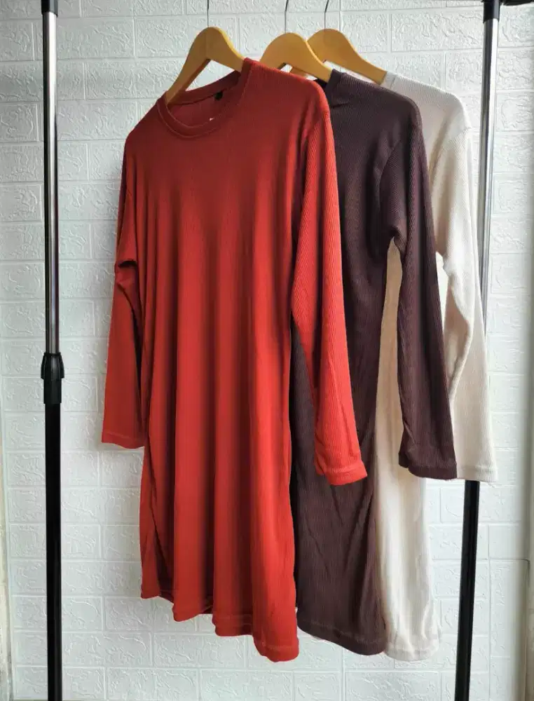 Dress Tunik Lengan Panjang
