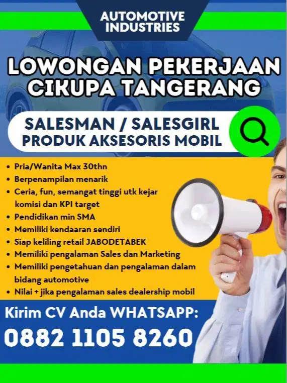 SPG/SPB Aksesoris Mobil