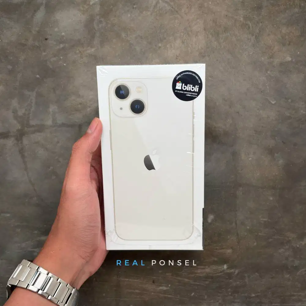 iPhone 13 128 iBox GDN New / Baru Starlight