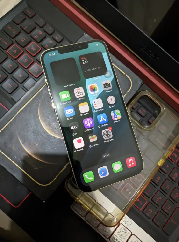 iPhone 12 promax 128gb Fullset Mulus allopp