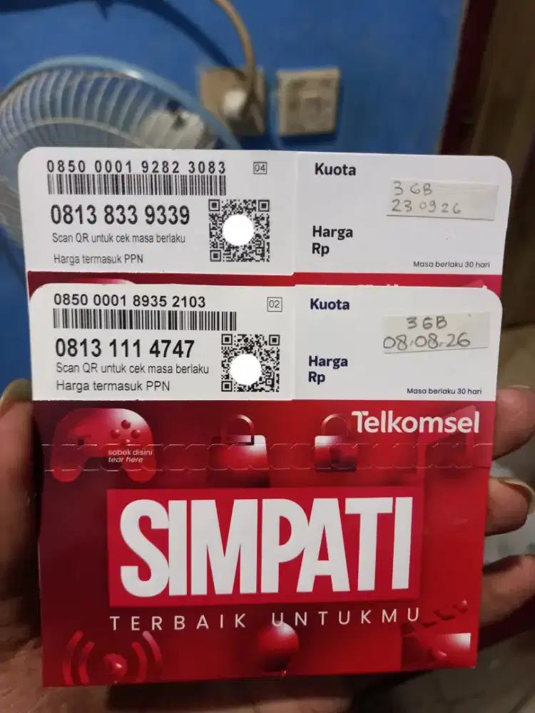 Telkomsel simpati nomor cantik 11 digit angka cantik