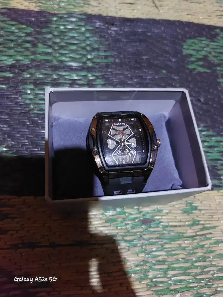 Jam tangan gastro sport RM D30 4 rubber water resistant ATM