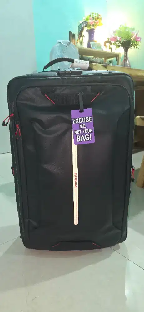 samsonite ecodiver 67 cm wheeled duffle black