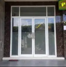 Pasang Kusen Alumunium Aluminium + Plafon Partisi Gypsum PVC + Kaca