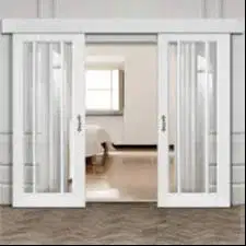 Pasang Sekat Gypsum / PVC + Kusen Aluminium Alumunium + Plafon Gypsum