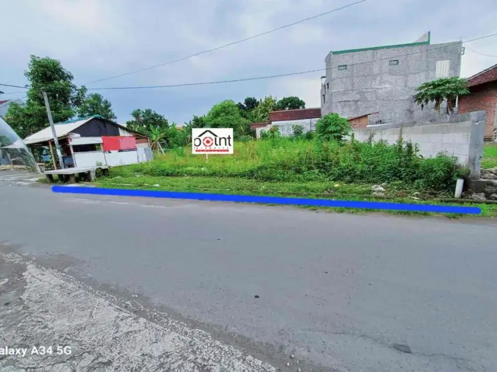 Tanah Pekarangan Strategis Dekat Pasar Gawanan Colomadu