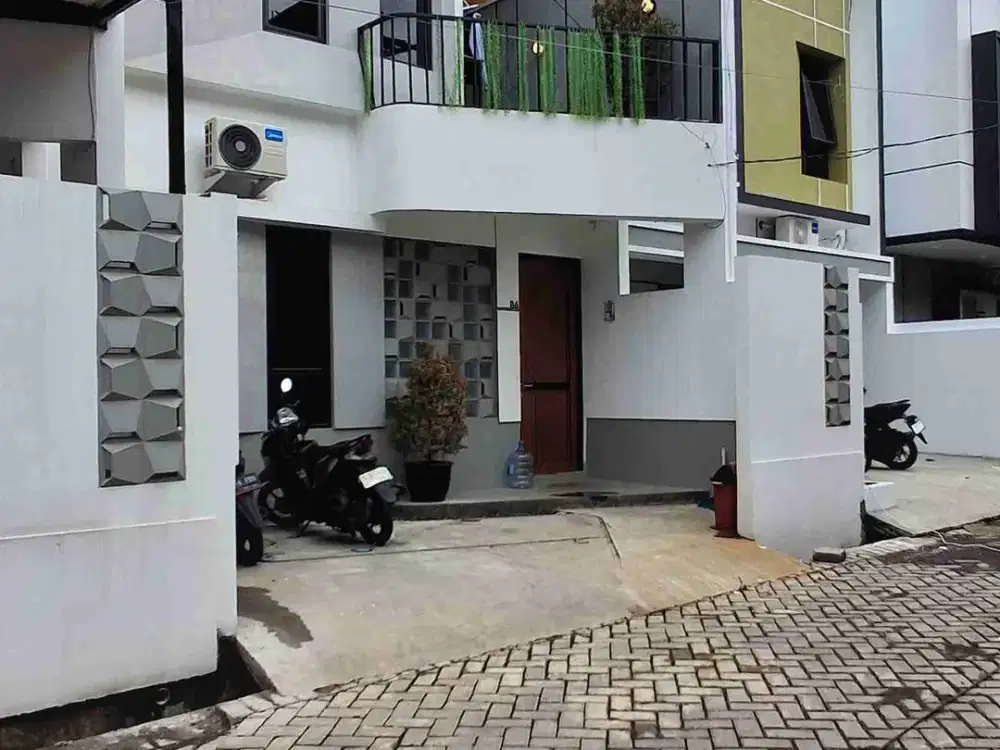 jual rumah kos 6 kamar full furnish