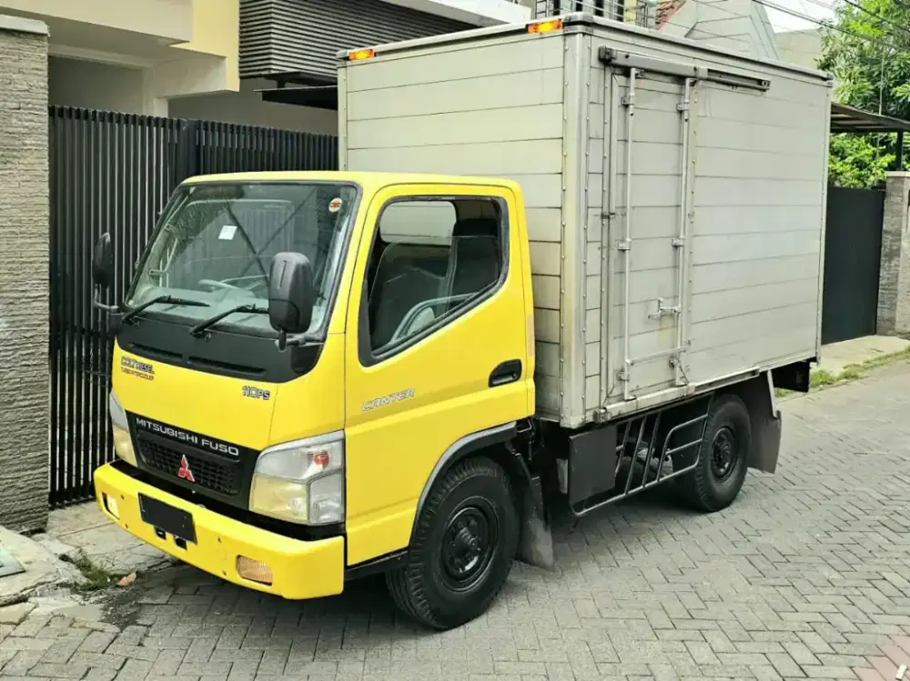 CANTER 110PS ENGKEL BOX TINGGI KABIN UTUH ORI MESIN SEHAT ISTIMEWA