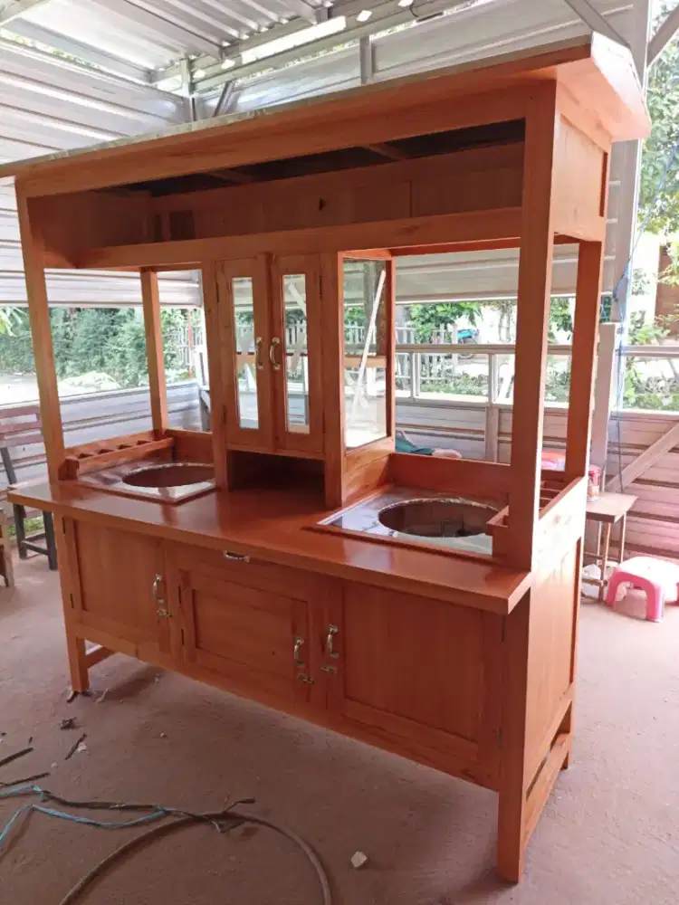 Sedia Gerobak Angkringan, Bakso Mie Ayam, Bubur, Sate, Soto, Pecel dll