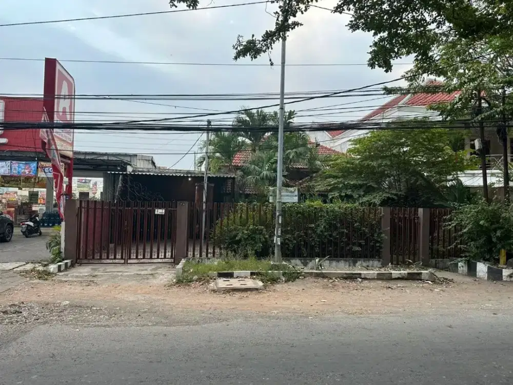 ‼️TURUN HARGA‼️ RUMAH LAMA HITUNG TANAH RAYA TENGGILIS RUNGKUT. COCOK UNTUK USAHA KOMERSIL, KANTOR, Dsb