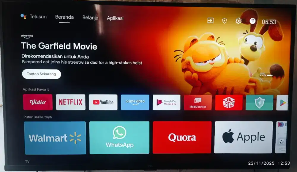 AndroidTV TCL 43inch 4K