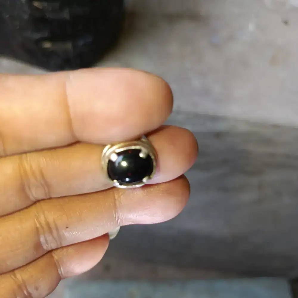 Batu kalimaya rintik hujan jadul kuno dan antik