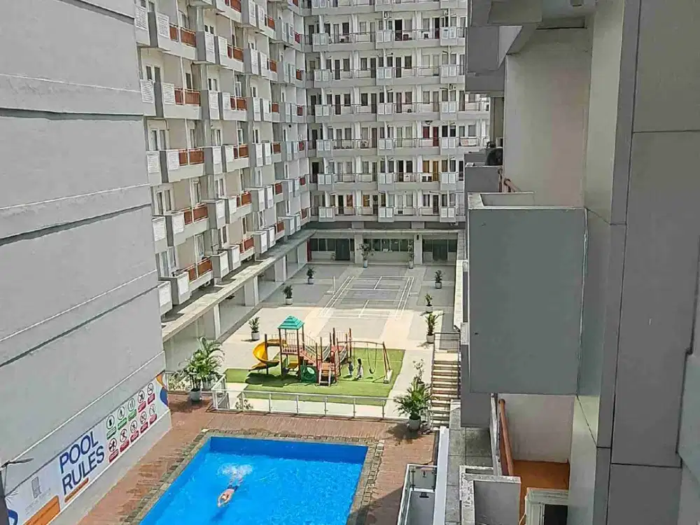 Jual 2 Unit Apartemen (jadi satu) Siap Pakai Strategis di Apartemen Sentul Tower - Sentul City
