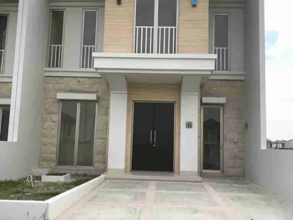 DIJUAL CEPAT RUMAH BARU 2 LANTAI MINIMALIS GREENLAND RESIDENCE MENGANTI SURABAYA BARAT