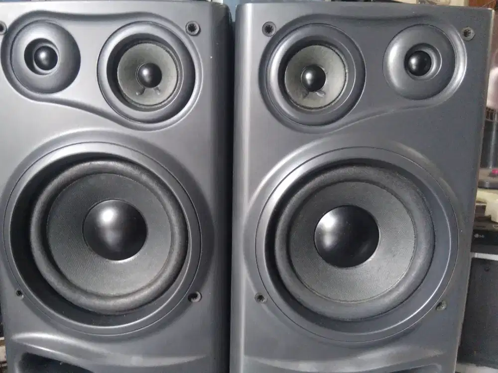 Aiwa Exclusive Speaker, big power, full ori, box utuh, build up Japan