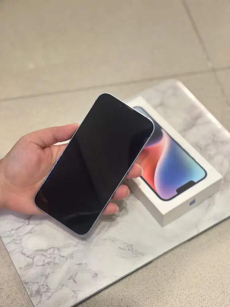 DIJUAL IPHONE 14 128 IBOX (good condition)