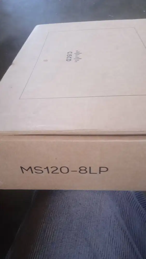Router Cisco meraki ms120/8 port