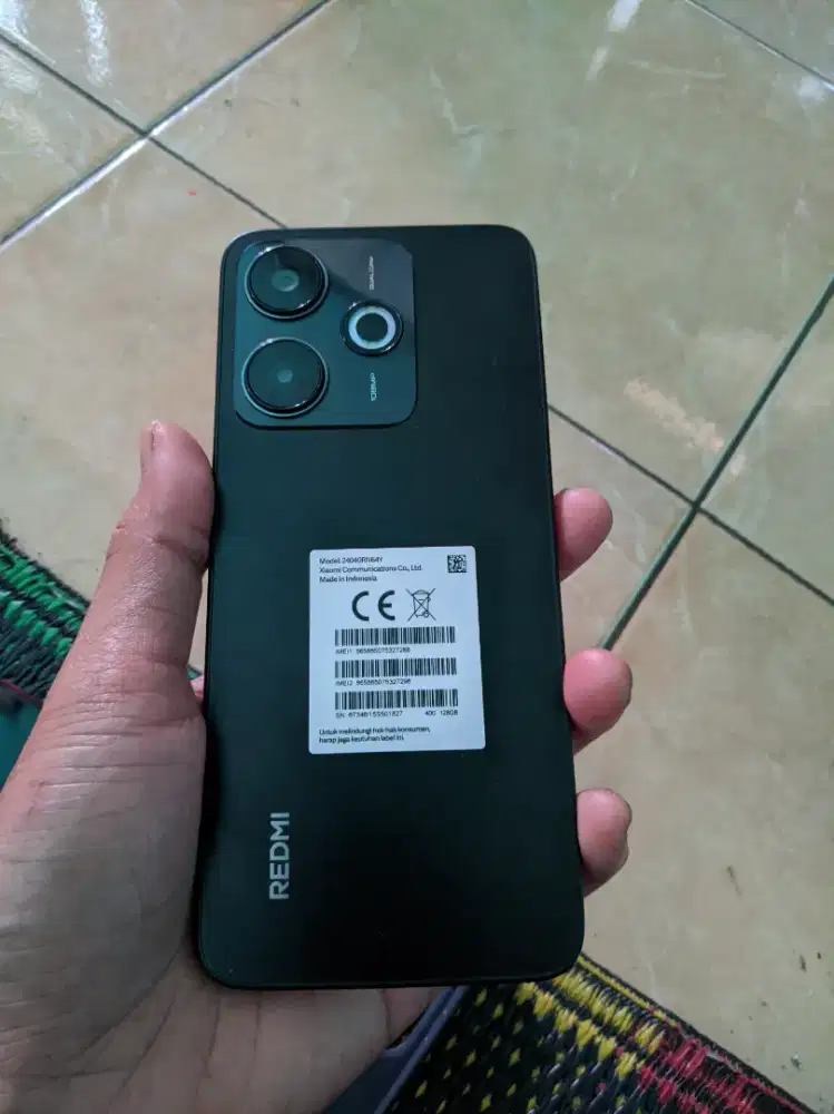 jual redmi 13x pemakaian belum ada 1 bulan