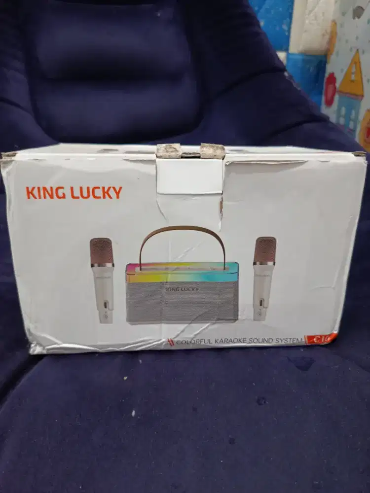King Lucky C10 Speaker Karoke Bluetooth