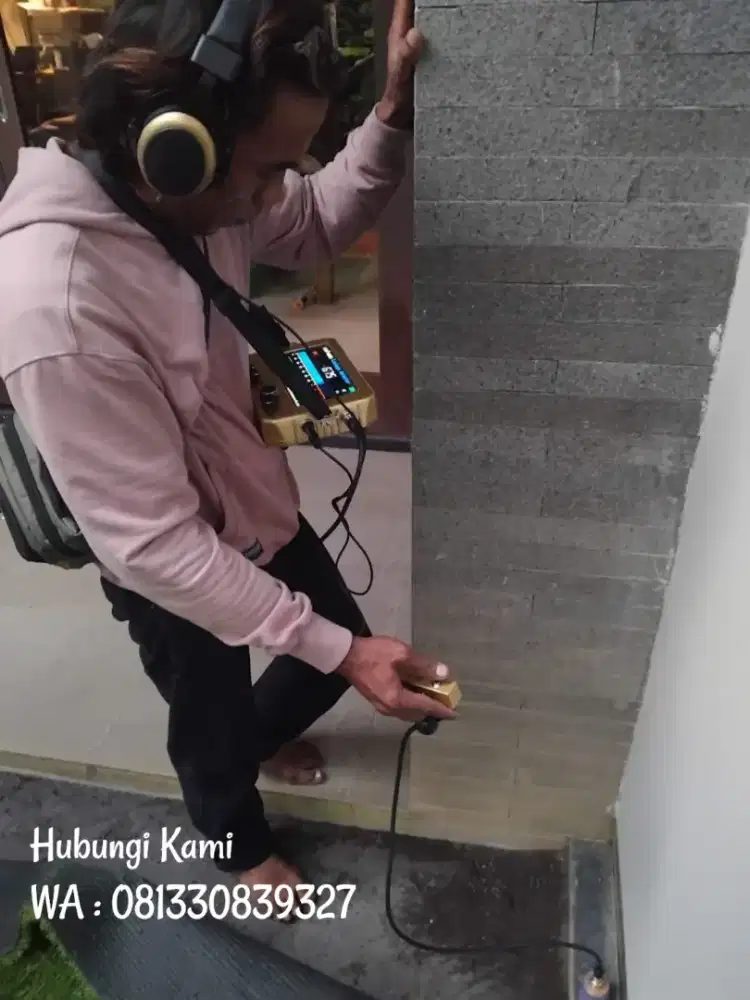 Jasa Deteksi Kebocoran Pipa dalam tanah