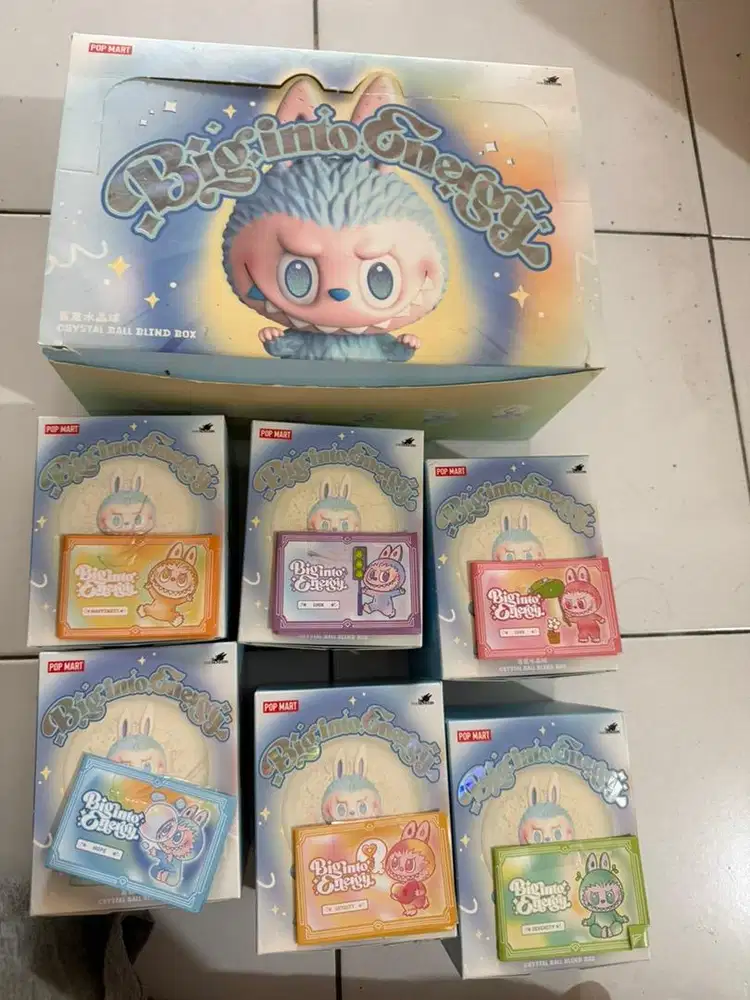 pop mart labubu big into energy crystall ball hope , loyalty , seren