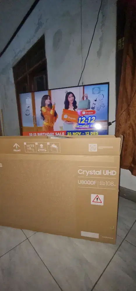 Tv samsung 43 inc u8000f