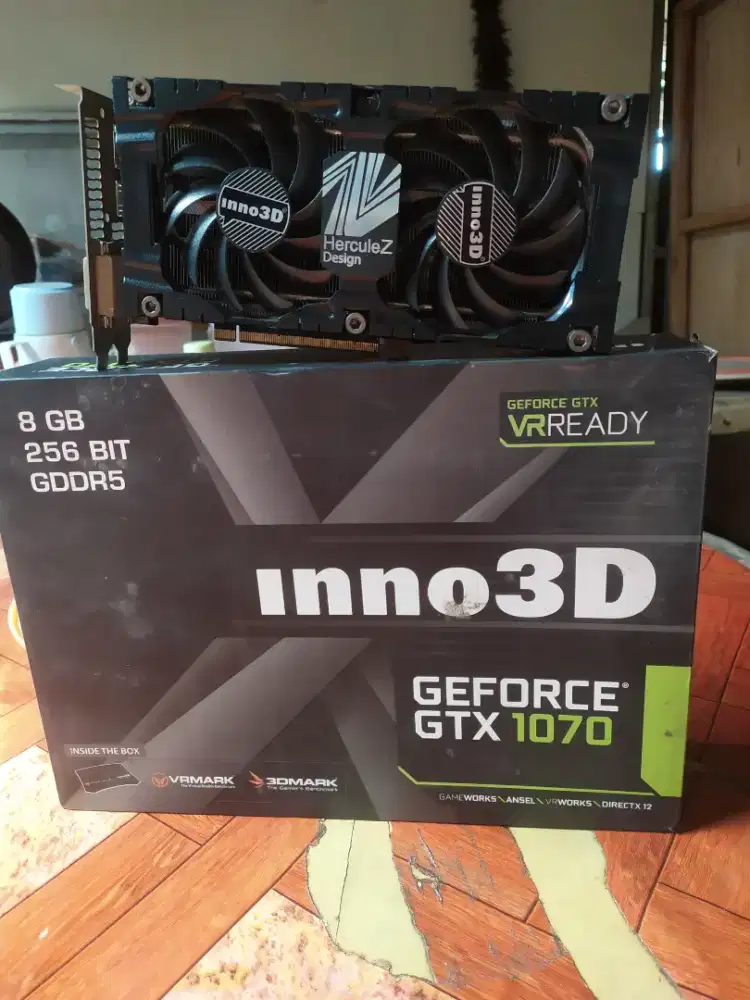 GTX 1070 8 gb 256 bit gddr5