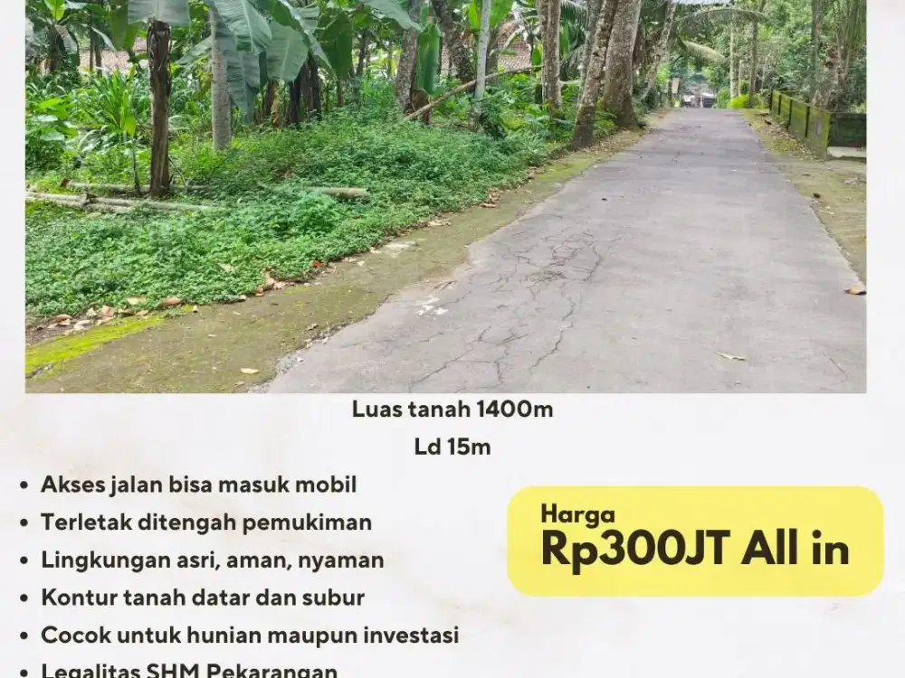 PEKARANGAN ASRI DAN MURAH BAWUKAN, KEMALANG, KLATEN