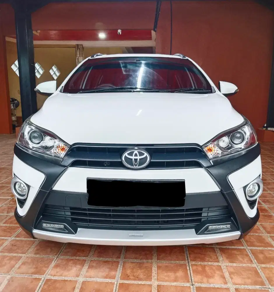 TOYOTA YARIS HEYKERS TRD SPORTIVO AT TH 2017,WHITE,ISTIMEWA, TERAWAT.