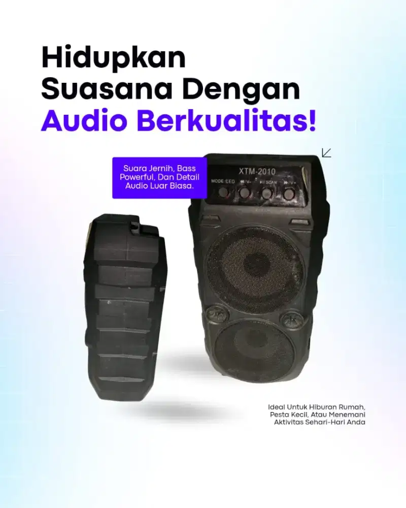 Speaker Bass Mantap!