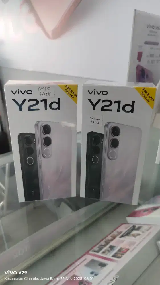 VIVO Y21d 6+6/128 ip68/69 6500maah baru spesial promo termurah