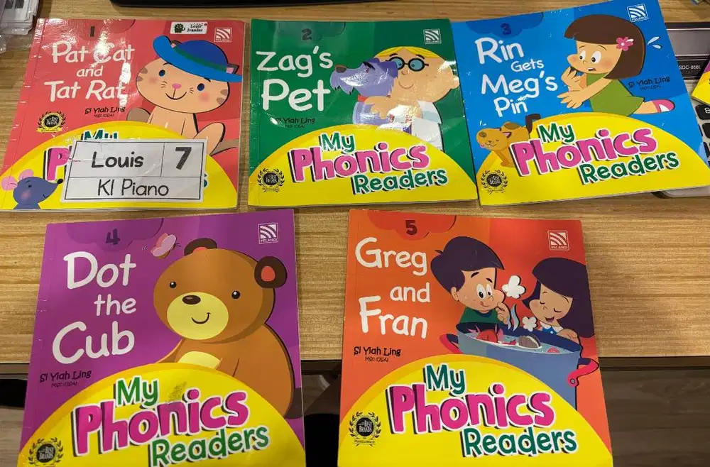 Preloved – My Phonics Readers (Set Buku 1–5)