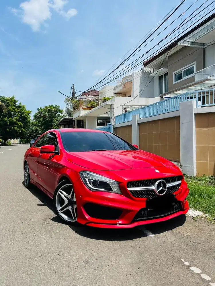 MURAH MERCEDES CLA 200 AMG SUPER LOW KM AN PRIBADI MULUS BAN BARU