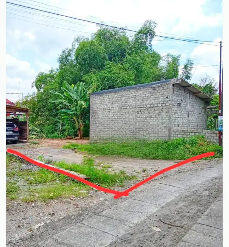 Tanah ideal hunian deket UMY